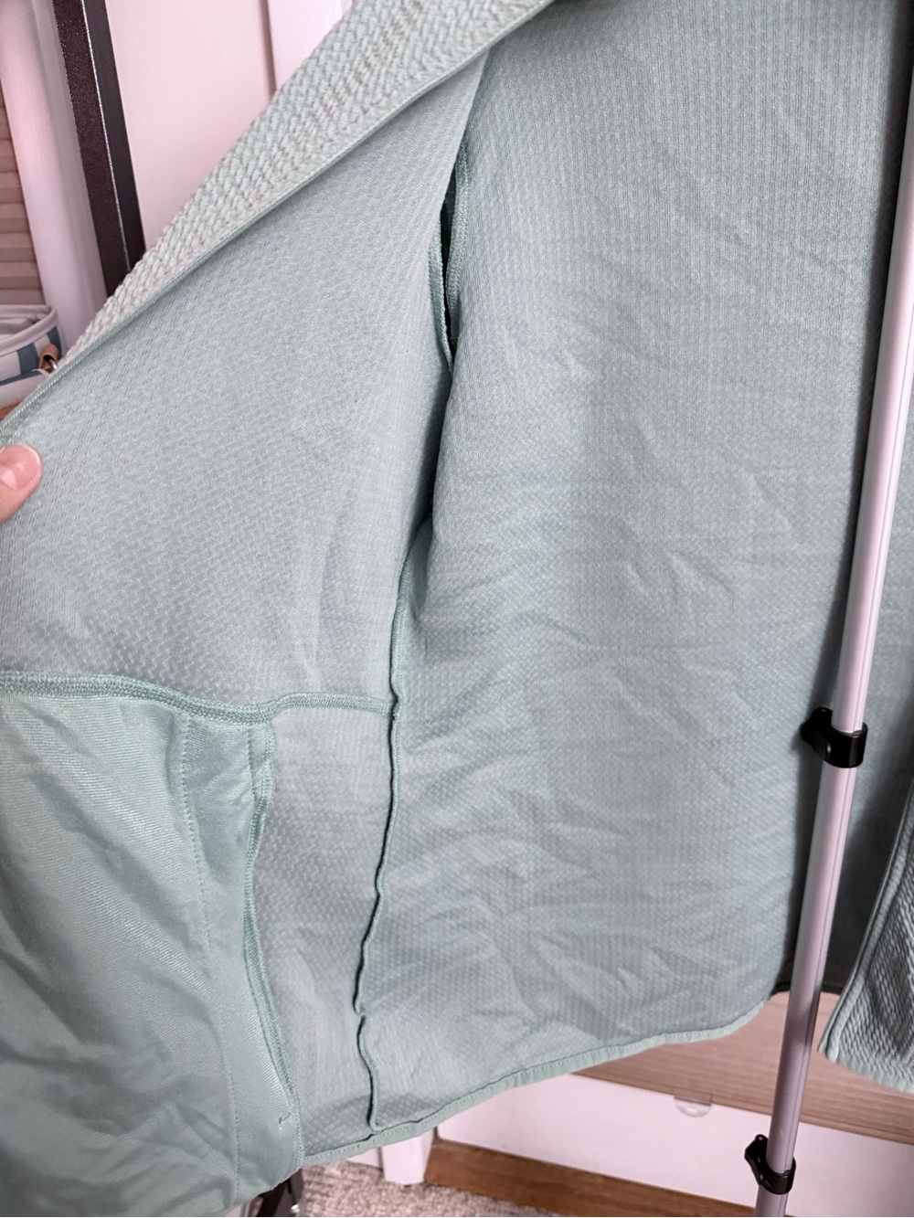 Gorpcore Columbia Lightweight Mint green Full-Zip slim fit Jacket with Hood XL - Picture 13 of 16
